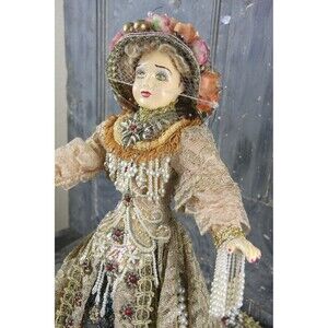 Linda Carroll Sharese Porcelain Australian Attic Doll, limited edition
